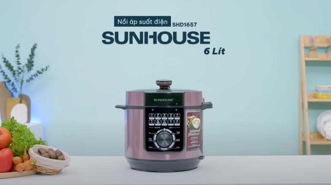 nồi áp suất điện sunhouse SHD1657