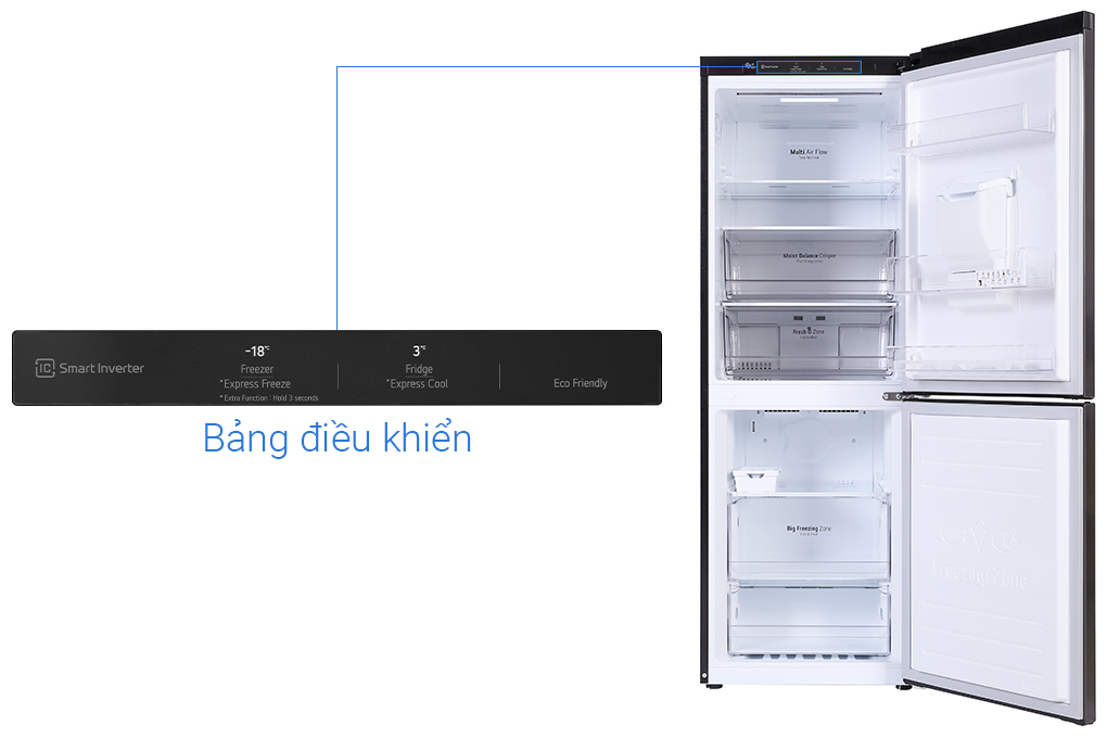 Tủ lạnh LG Inverter 305 lít GR-D305MC